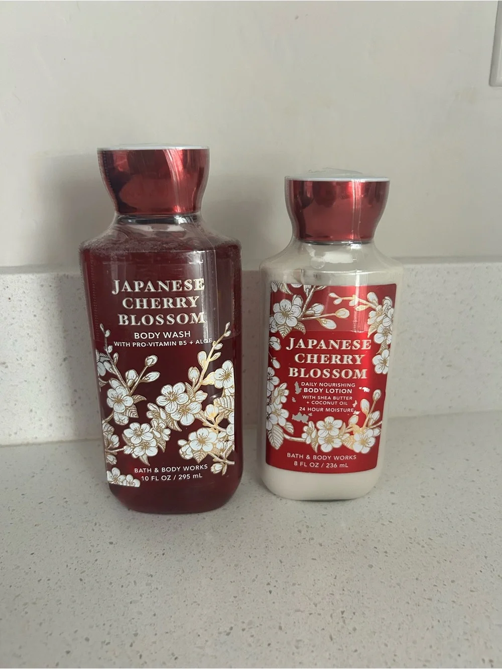 Bath & Body Works Japanese Cherry Blossom Body Lotion and Body Wash New Sealed
